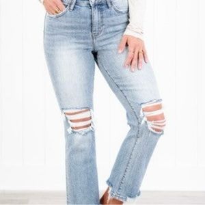 Lovervet high rise kick flare 28/7